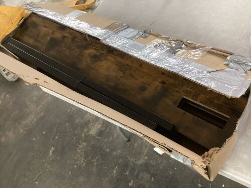 Narrow Console Table with Power Outlets