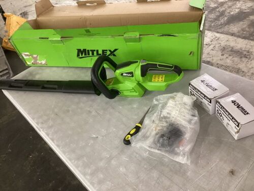 Mitlex 40V Cordless Hedge Trimmer