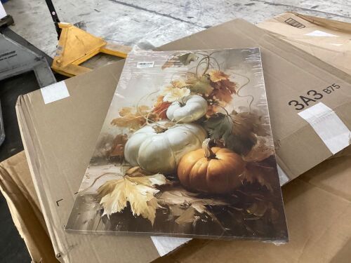 Fall Pumpkin Wall Art