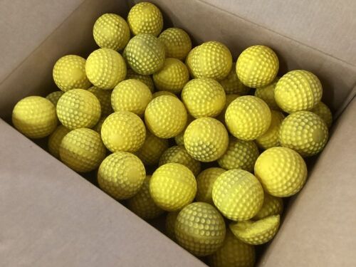 Dimpled Practice Baseballs, 40+ ct