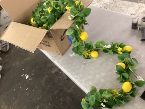 Artificial Lemon Garland