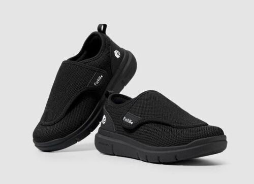 FitVille Men's Diabetic Shoes EasyTop Wings V2, Size 10.5 W