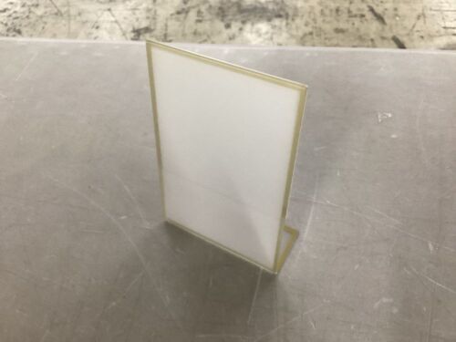 Gold Acrylic Sign Holder Frames, 20pc