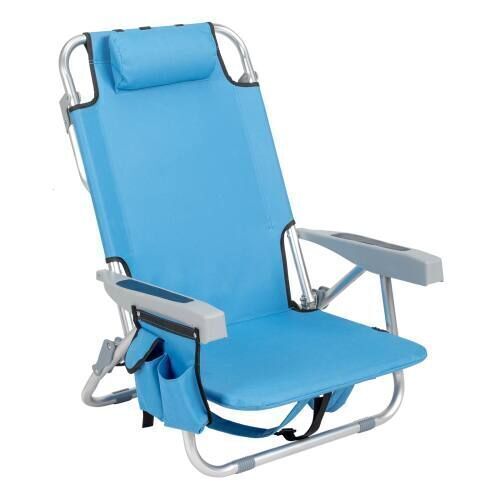 Portable Folding Backpack Beach Chair