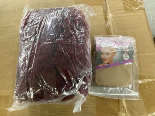 Burgundy Wig