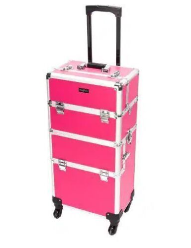 3 in 1 Rolling Makeup Train Case