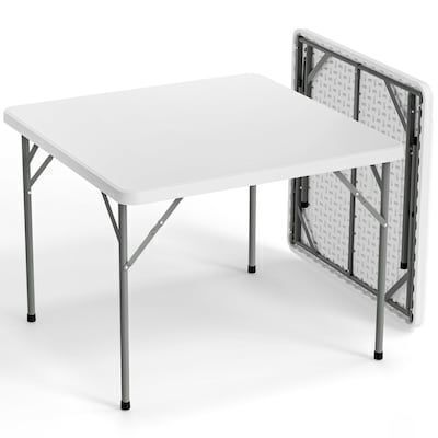 VINGLI 38W x 28H Square Table with Foldable Legs