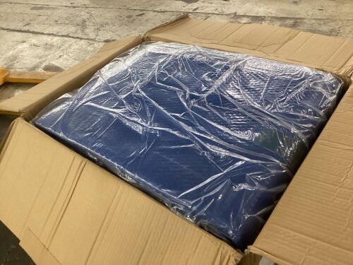 VINGLI 24-ft x 12-ft 16Mil Rectanglar Heavy Duty Solar Pool Cover for Above Ground Pool Blue