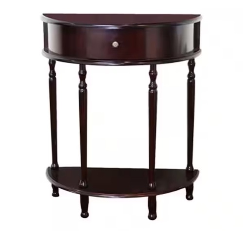 Homecraft Furniture Espresso Storage End Table