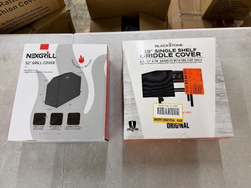 Nexgrill 52" Grill Cover, and Blackstone 28" Griddle Cover