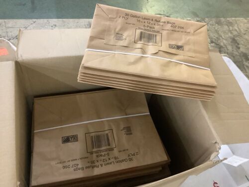 30 Gal. Paper Lawn and Leaf Bags (50 Count)
