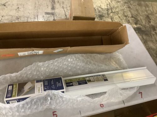 SureSill 4-9/16 in. x 40 in. PVC Sloped Sill Pan Flashing Kit for Single Doors and Windows