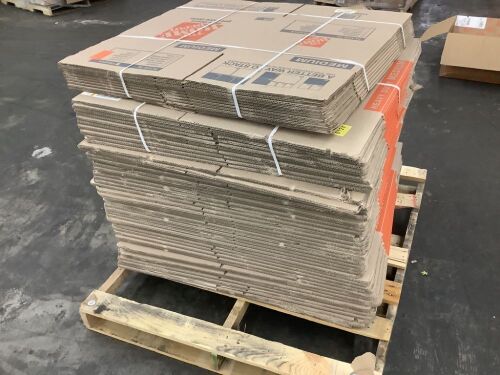 Pallet of (58) Medium Moving Boxes