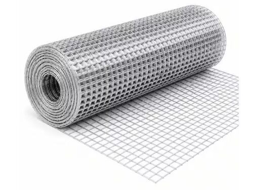 4 ft. x 100 ft. White Metal Mesh, 1/2-inch Welded Roll