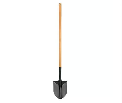 43.3 in. L Wood Handle Digging Carbon Steel Shovel