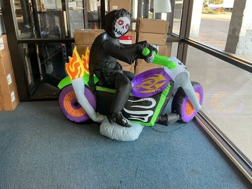 Reaper Motorcycle Inflatable