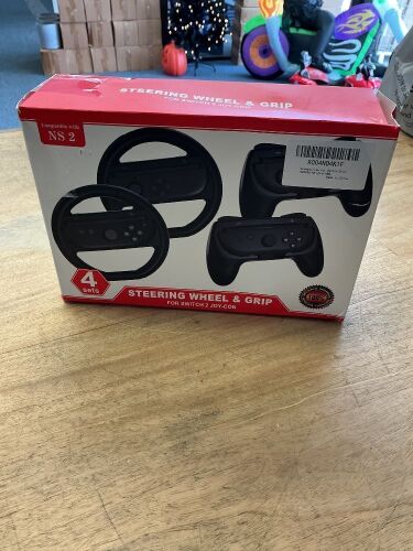 Steering Wheel & Grip, Switch 2 Joy-Con