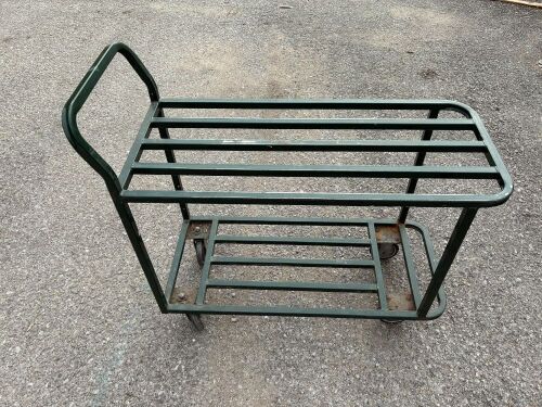 Cart, Green, 41" L x 30 1/8" H x 18" W