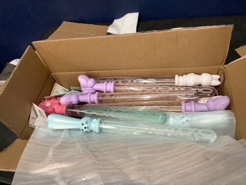 Case of Bullseye's Playground Bubble Wands / Easter Bubble Wands