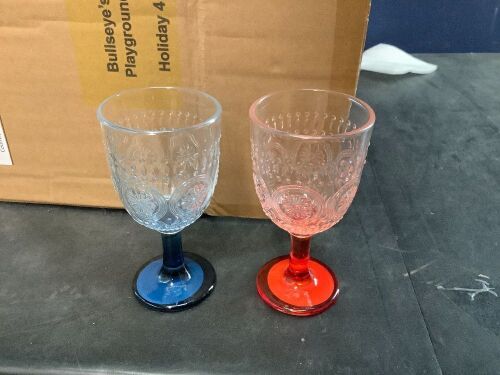 Case of Bullseye's Playgound - Glass Stemware