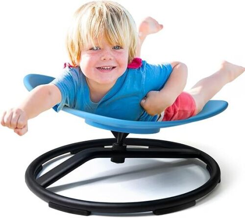 Spinning Chair for Autistic Kids, Training Body Coordination Sensory Toys