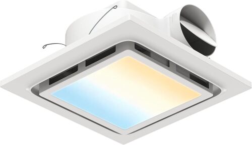 Hawkrown 110 CFM 10 inch Panel Bathroom Exhaust Fan