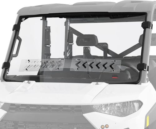 2-IN-1 Vented Windshield for Polaris Ranger XP 900/XP 1000/Crew 2014-2026