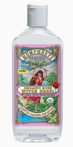 6 Pack Humphreys Organic Rose Witch Hazel