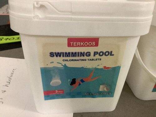 TERKOOS Swimming Pool Chlorinating Tablets