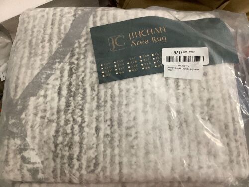 jinchan 5x7 Modern Abstract Washable Non-Slip Area Rug