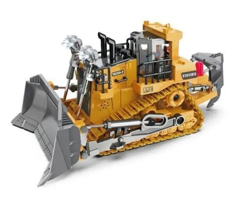 YIGONG BC1045 RC Bulldozer – 1/20 Scale 9CH Remote Control Construction Tractor