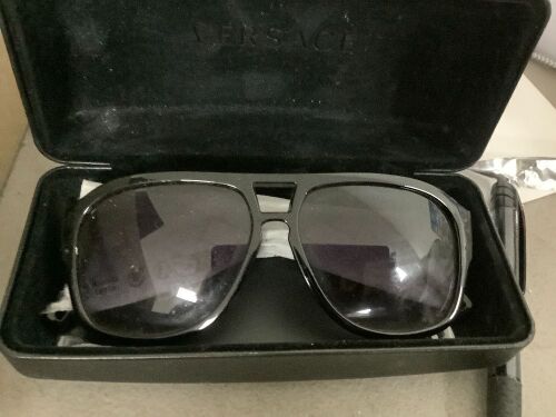 Versace Sunglasses, Black