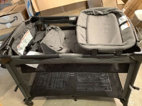BEKA 4-in-1 Baby Bassinet Bedside Sleeper, Playard & Changing Table