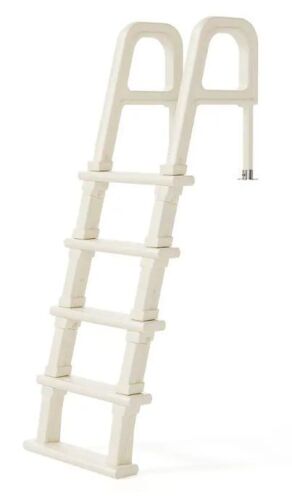 47-54in Pool Ladder 5-Step Pool Stairs with Double Handrails