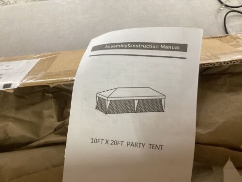 10' x 20' Canopy Tent