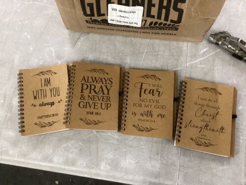 Christian Notebooks & Pens, 50pc