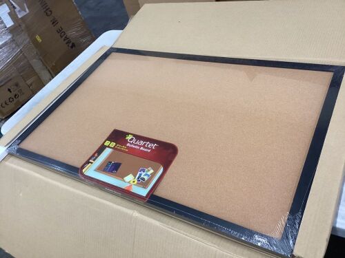 Quartet Cork Bulletin Board 24" x 36"