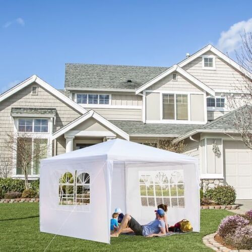 10'x10' Canopy Tent with 3 Sidewalls