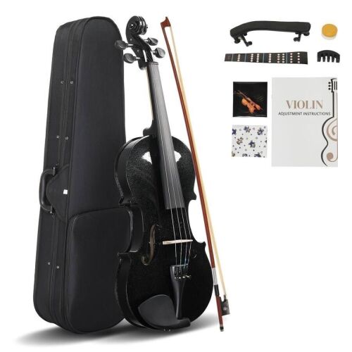Full Size Acoustic Violin with Portable Case - Needs Restrung