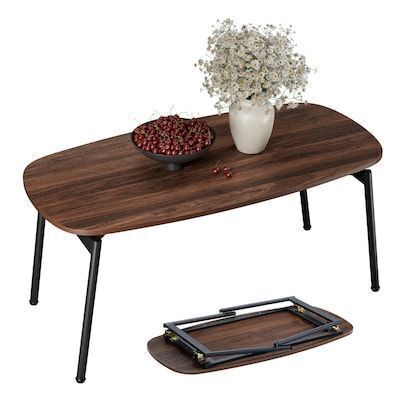 VINGLI 39.4-in Foldable Coffee Table