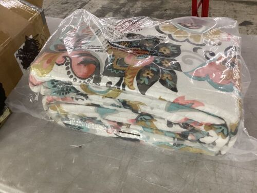 Floral Quilt, Unknown Size