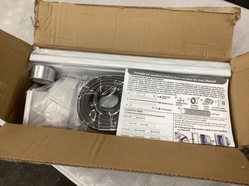 Portable AC Sliding Door/Window Kit