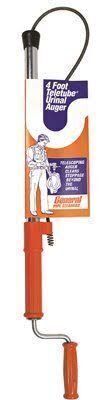 General Pipe Cleaners itu4 4' Teletube Telescoping Urinal Auger