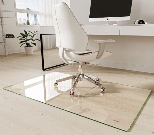 Tempered Glass Chair Mat 32"x48"