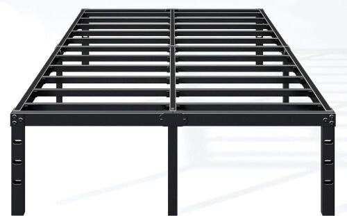 12" Metal Platform King Size Bed Frame