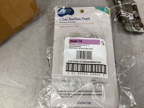 Case of (192) Mini Suction Cup Packs