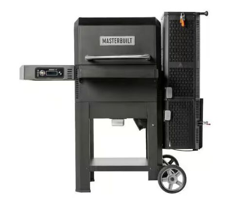 Masterbuilt Gravity Series 600 Digital Wi-Fi Charcoal Grill and Smoker in Black