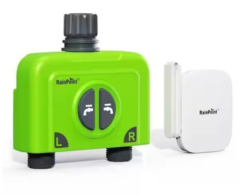 RainPoint Smart 2 Zone Wifi Hose Timer and Gateway Hub
