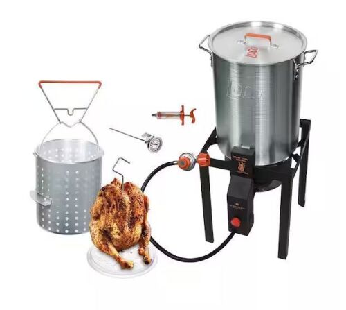 LOCO 30 qt. Sure Spark Turkey Fryer