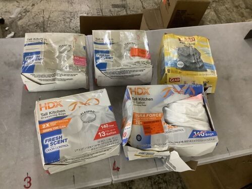 Lot of Trash Bags